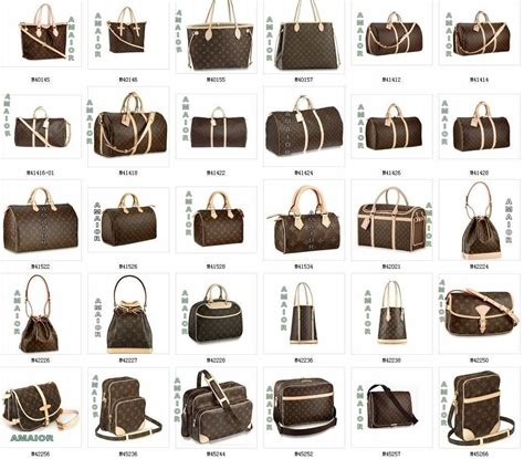 lv style bag|names of all Lv Bags.